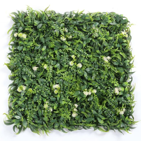UV-Resistant Pineapple Grass Artificial Green Wall Panel - Commercial Vertical Garden System