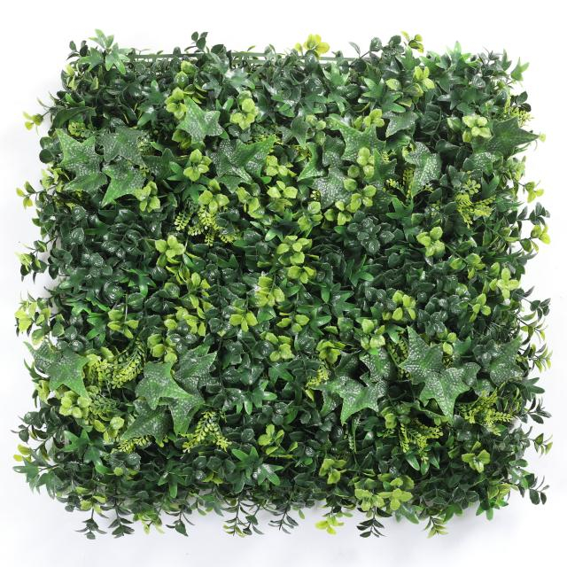 Modular UV-Protected Artificial Green Wall System - Custom Sizes & Designs