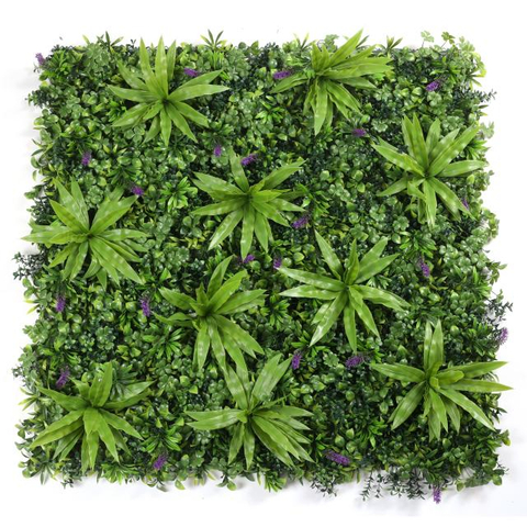 1m*1m Custom Made Artificial Green Grass Panel Wall Vertical Garden Green Wall