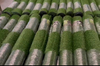 Medium Flat Type Lw Plastic Woven Bags Green Carpet Artificial Turf