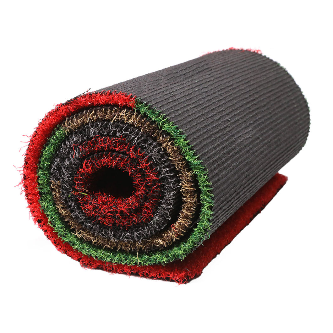 Straight Cut Short Lw Plastic Woven Bags Grass Carpet Artificial Turf