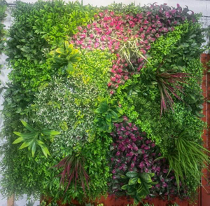 1m x 1m Artificial Boxwood Hedge Tile - Best for Landscaping & Decoration Projects