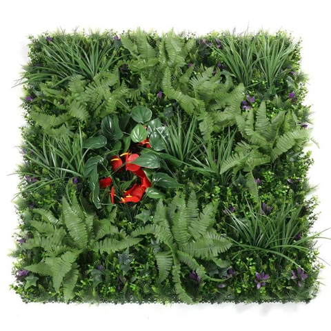 Premium Artificial Vertical Garden Panel 1m X 1m - Commercial & Residential Use