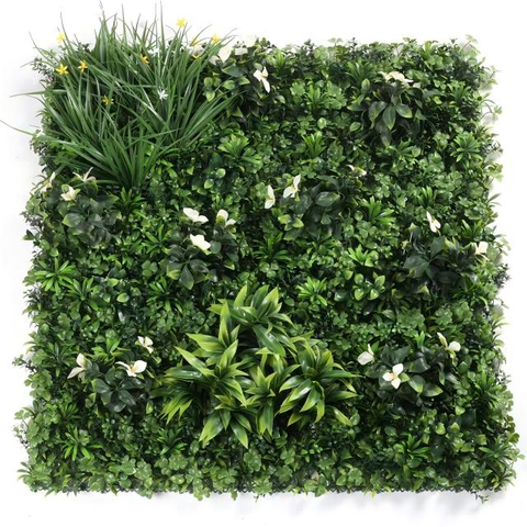 1 Square Meter Fake Moss Wall Panel - Modular Greenery System for Office/Home
