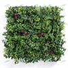 Decorative Faux Sweet Potato Vine Wall with Mixed Foliage Design
